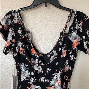 Lumière Floral Off the Shoulder Dress